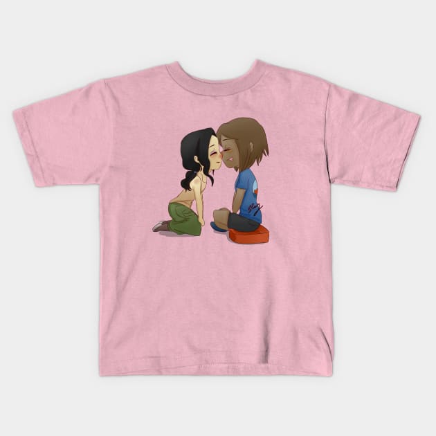 Korrasami chibis Kids T-Shirt by BerrylaBerrosa92